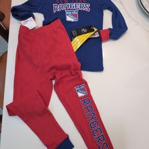 New York Rangers Kids Pajama Set